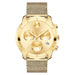 Movado Bold Chronograph Gold Dial Men's Watch 3600372