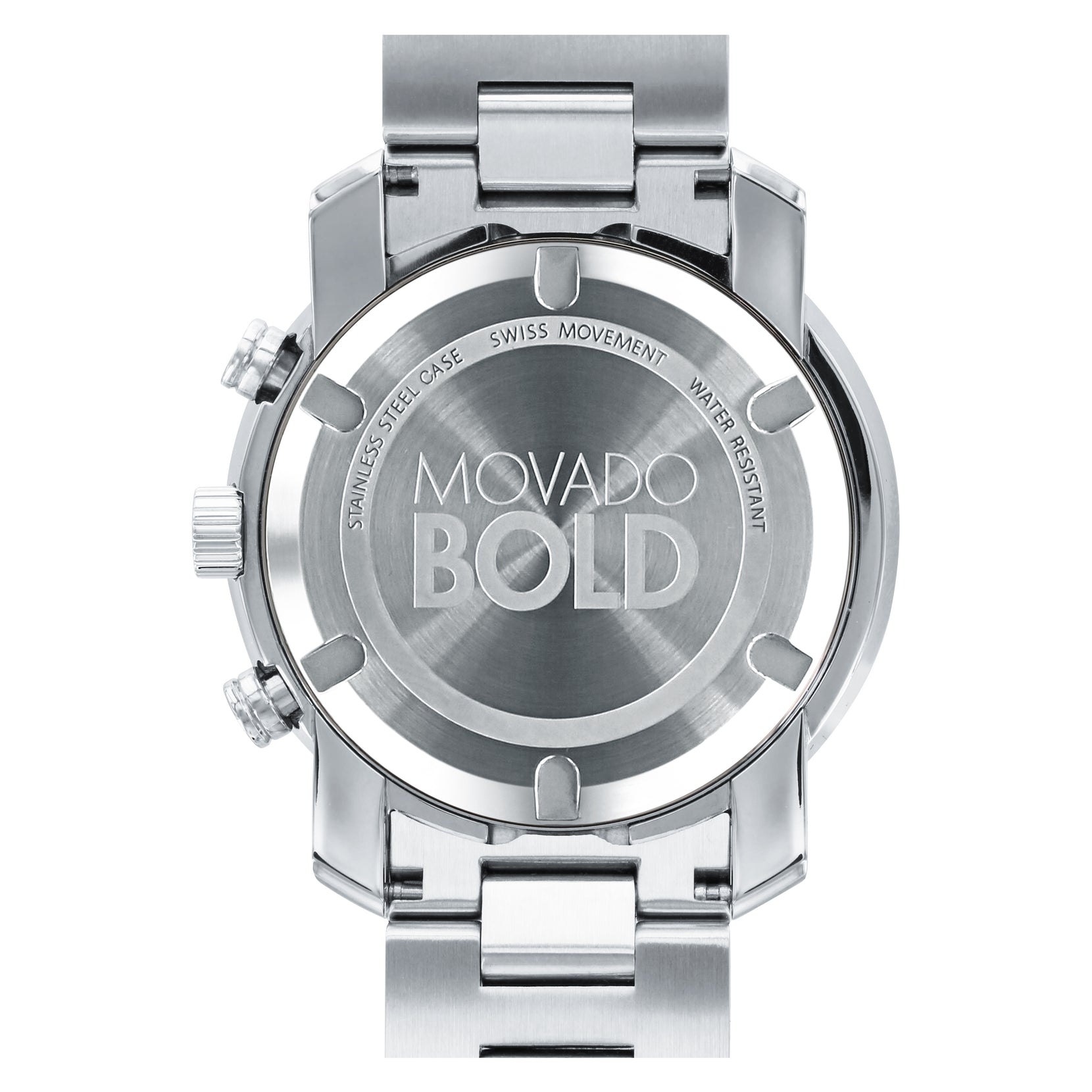 Movado Bold Chronograph Silver Dial Men's Watch 3600432 3600432