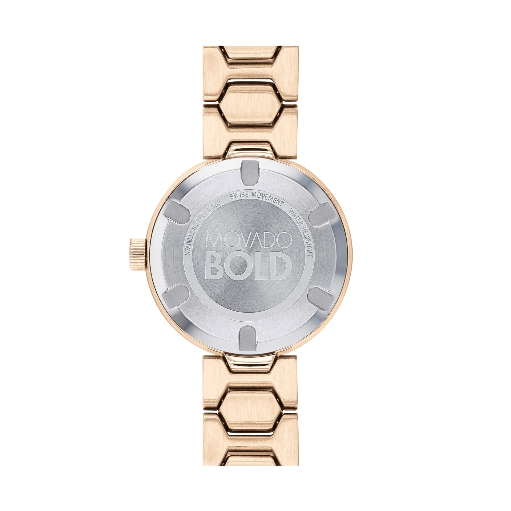 Movado Movado Bold Quartz Crystal Pave Dial Ladies Watch 3600493