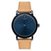Movado Bold Quartz Blue Sunray Dial Men's Watch 3600505
