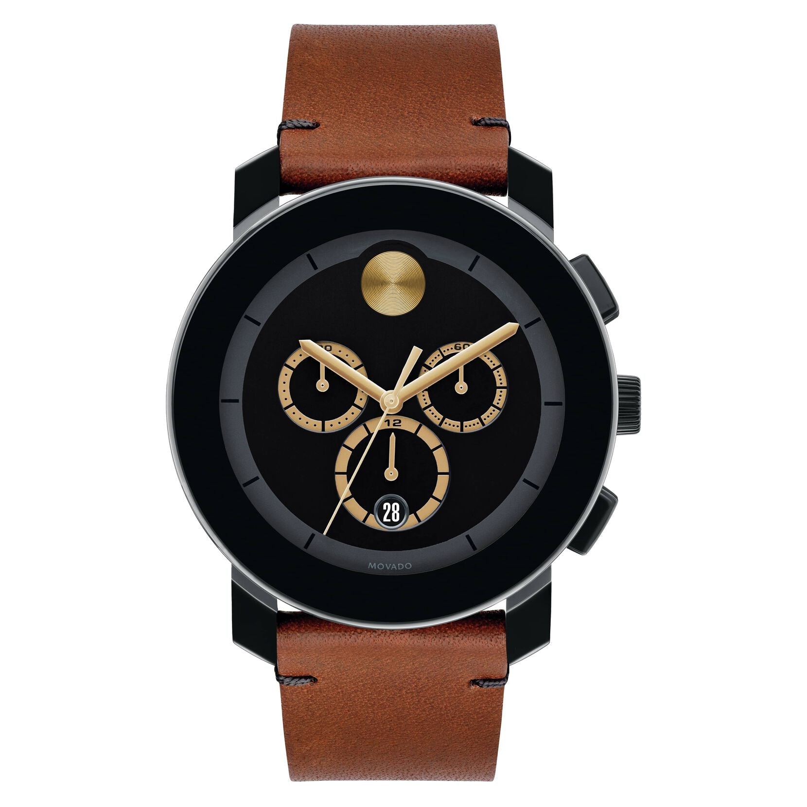 Movado Bold Chronograph Black Dial Men's Watch 3600540
