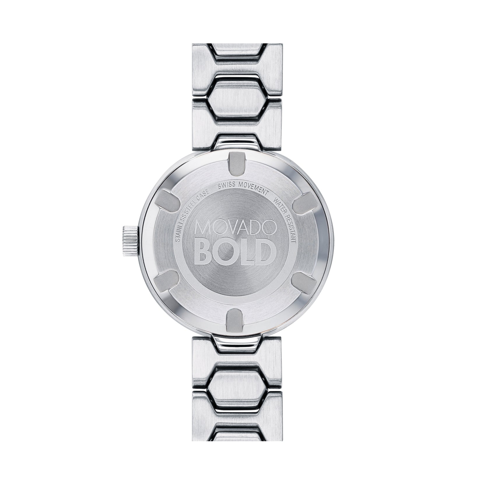 Movado Movado Bold Quartz Silver Glitz Dial Ladies Watch 3600567