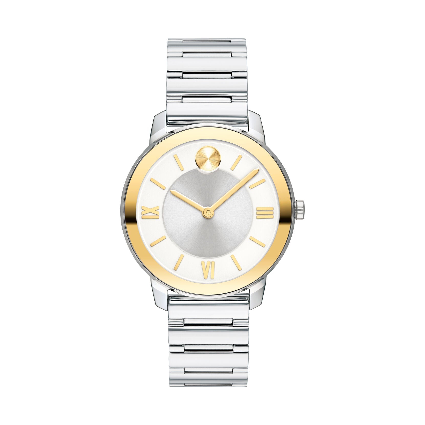 Movado Bold Quartz Silver White Dial Ladies Watch 3600592
