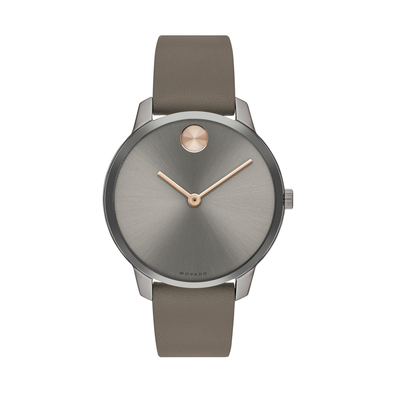 Movado Bold Quartz Grey Dial Ladies Watch 3600593
