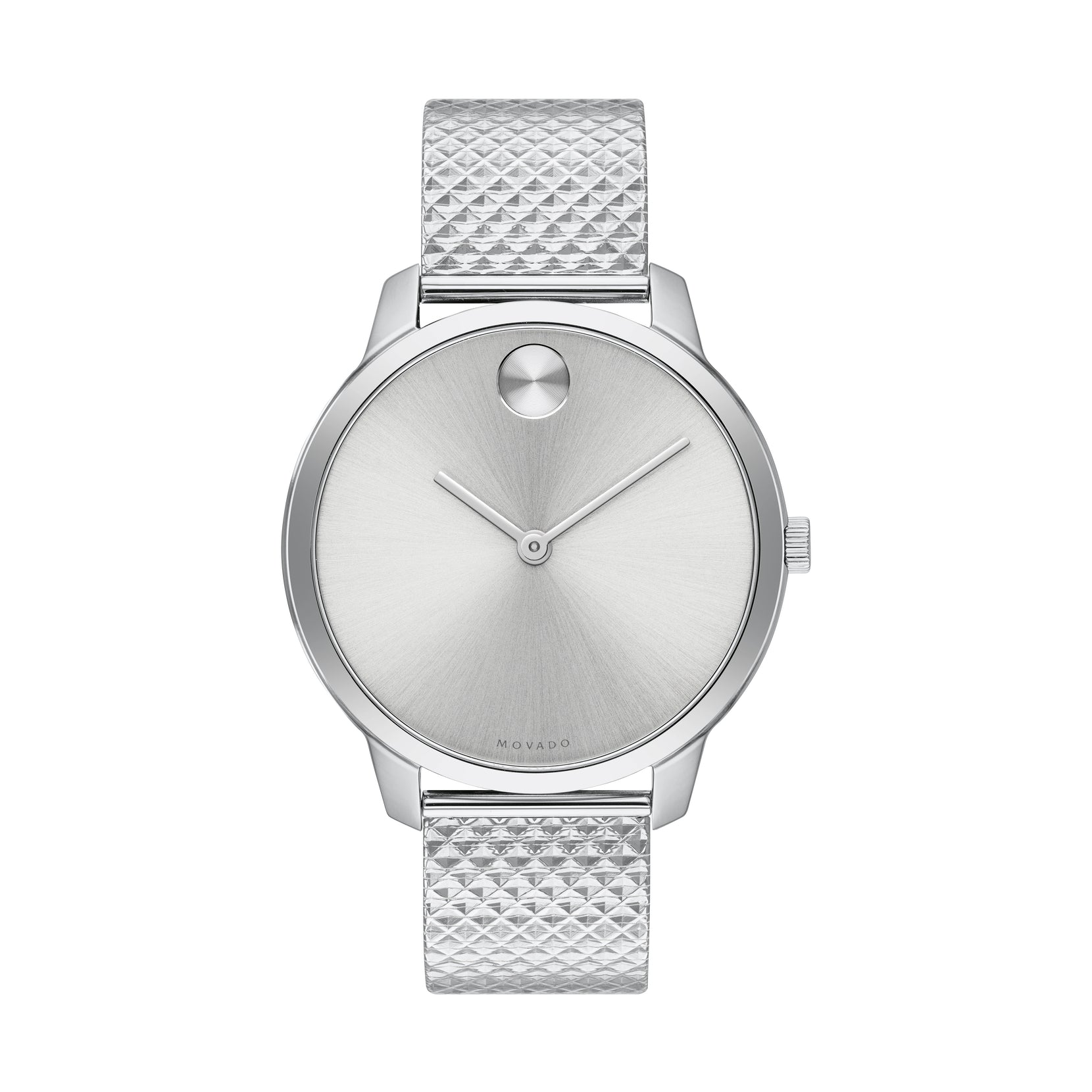 Movado Bold Quartz Silver Dial Ladies Watch 3600595