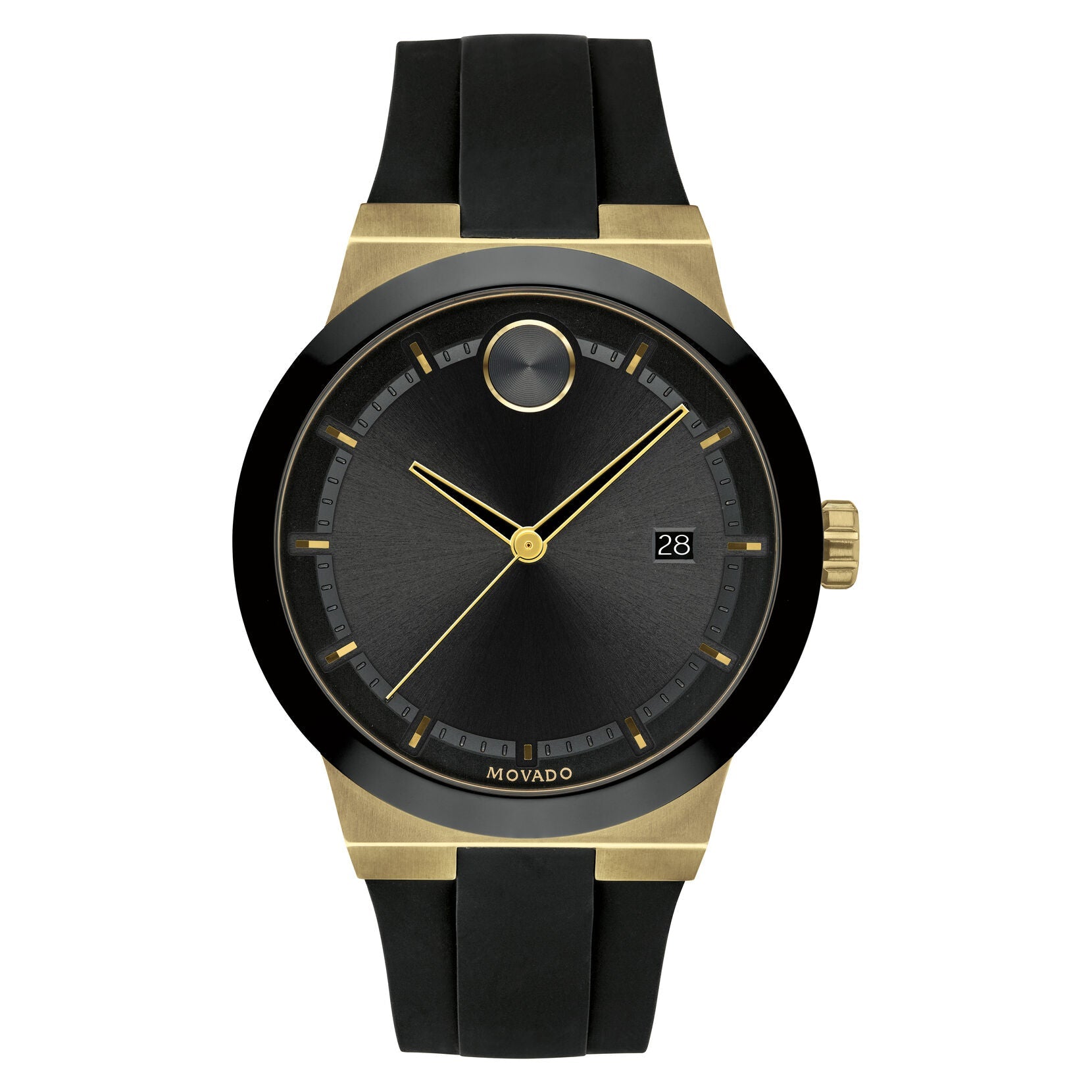 Movado Bold Quartz Black Dial Men's Watch 3600623