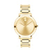 Movado Bold Evolution Quartz Gold Dial Ladies Watch 3600648