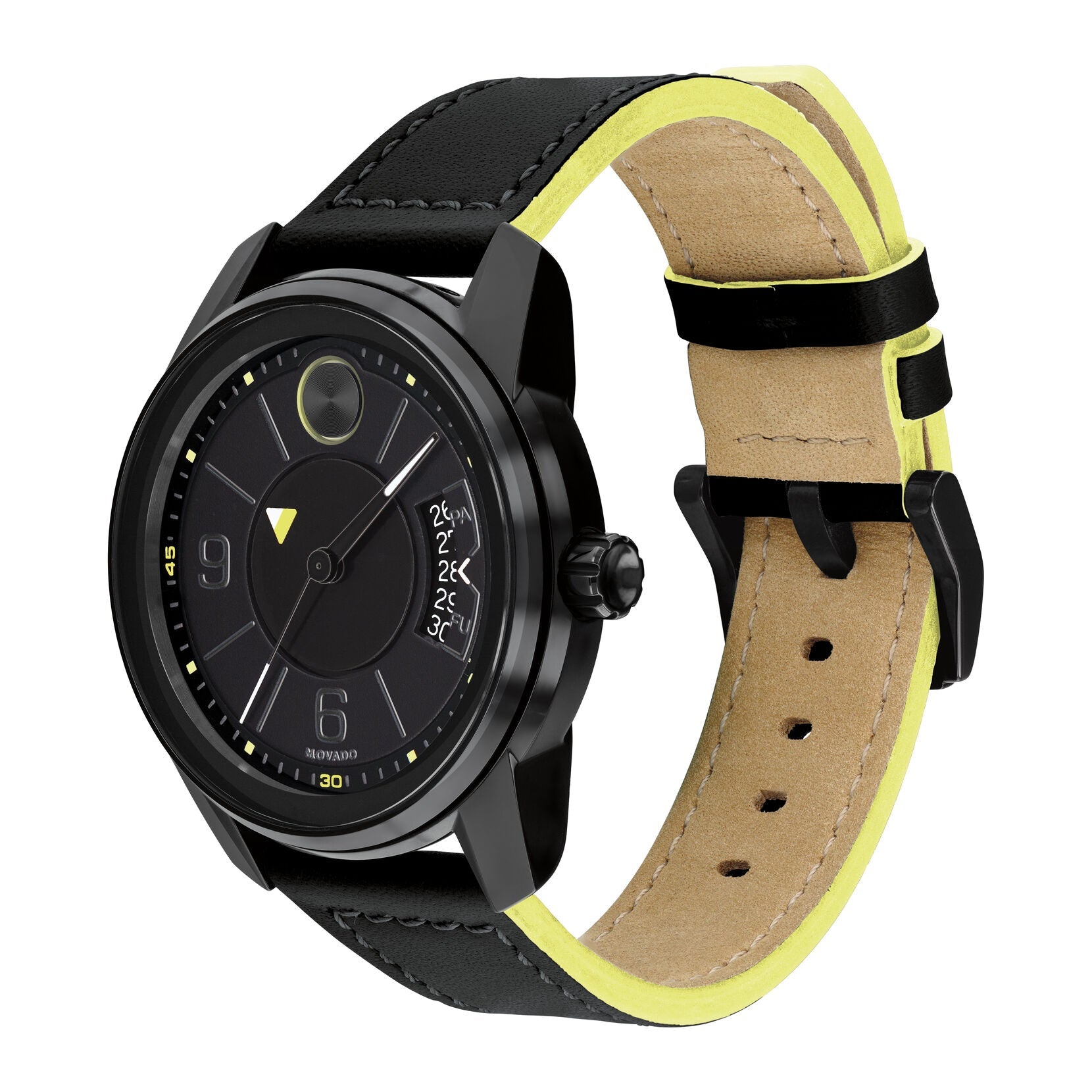 Movado Movado Bold Verso Quartz Black Dial Men's Watch 3600696
