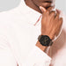 Movado Movado BOLD Thin Chronograph Dark Grey Dial Men's Watch 3600719