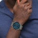 Movado Movado BOLD Thin Chronograph Blue Dial Men's Watch 3600721
