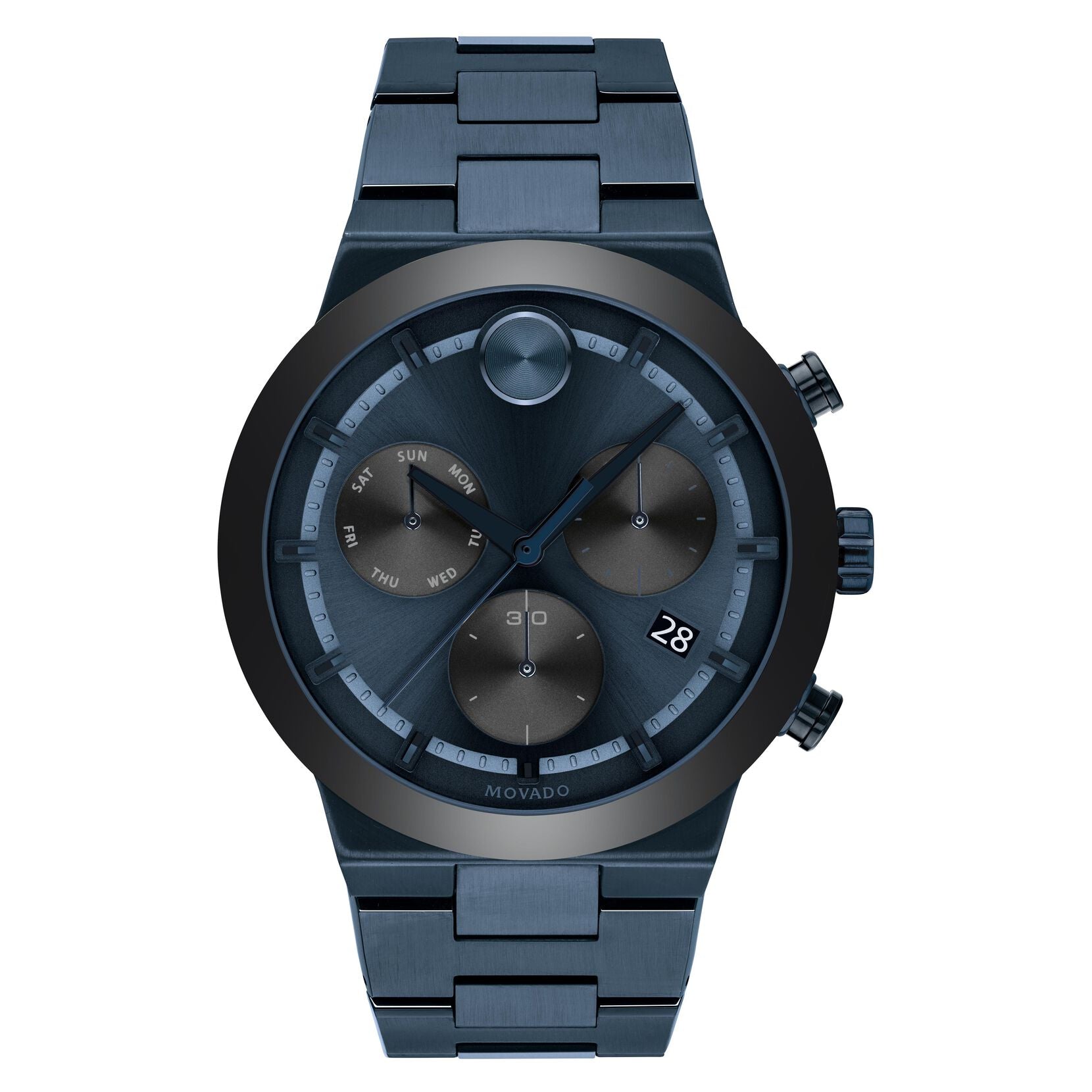 Movado Bold Fusion Chronograph Blue Dial Men's Watch 3600729