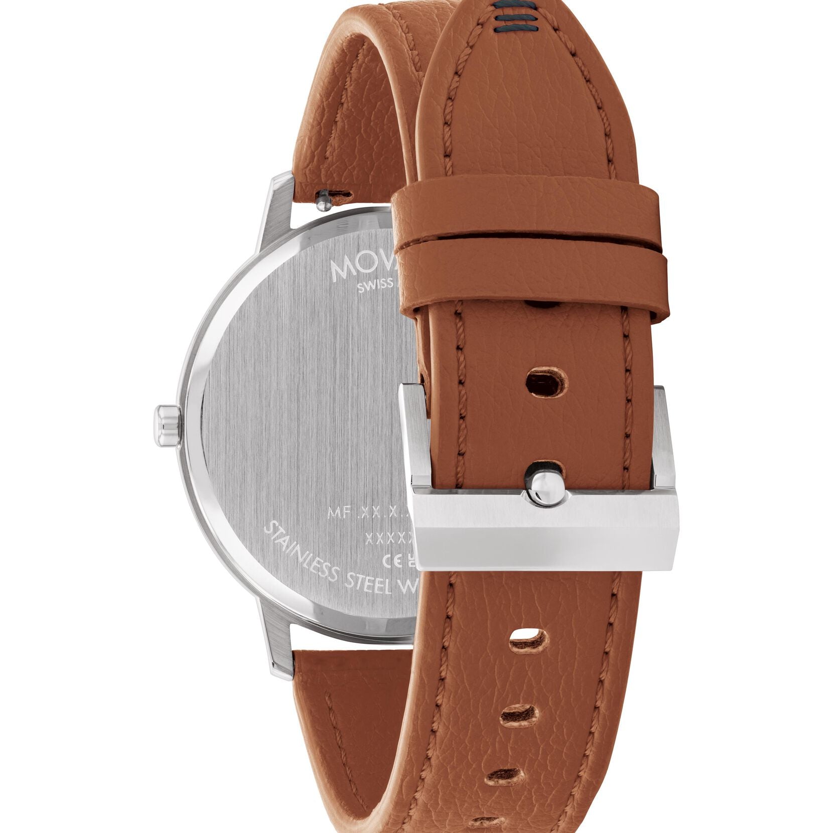 Movado Movado Face Quartz Grey Dial Men's Watch 3640100