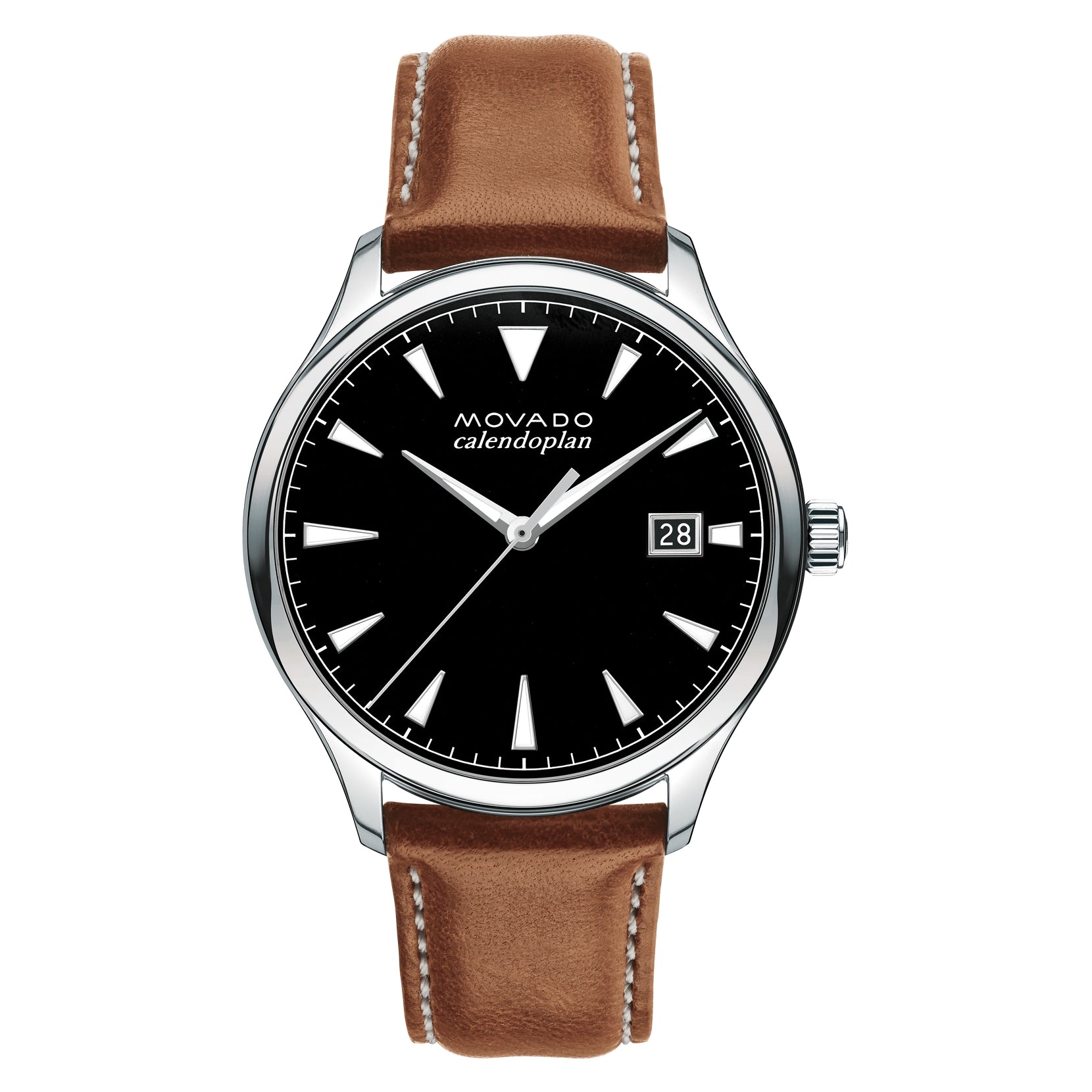 Movado Heritage Quartz Black Dial Men's Watch 3650001