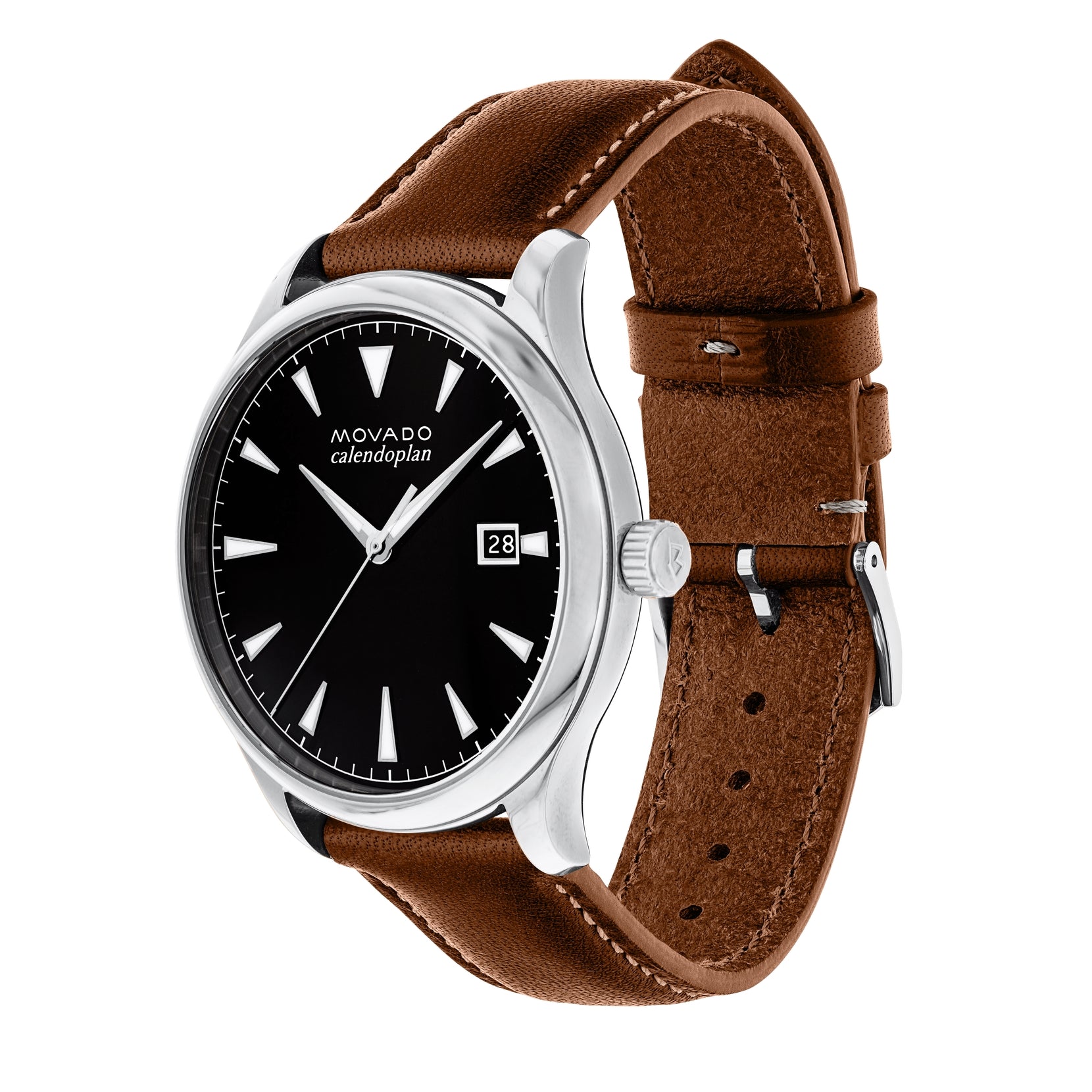 Movado Movado Heritage Quartz Black Dial Men's Watch 3650001