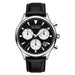 Movado Heritage Chronograph Black Dial Men's Watch 3650005
