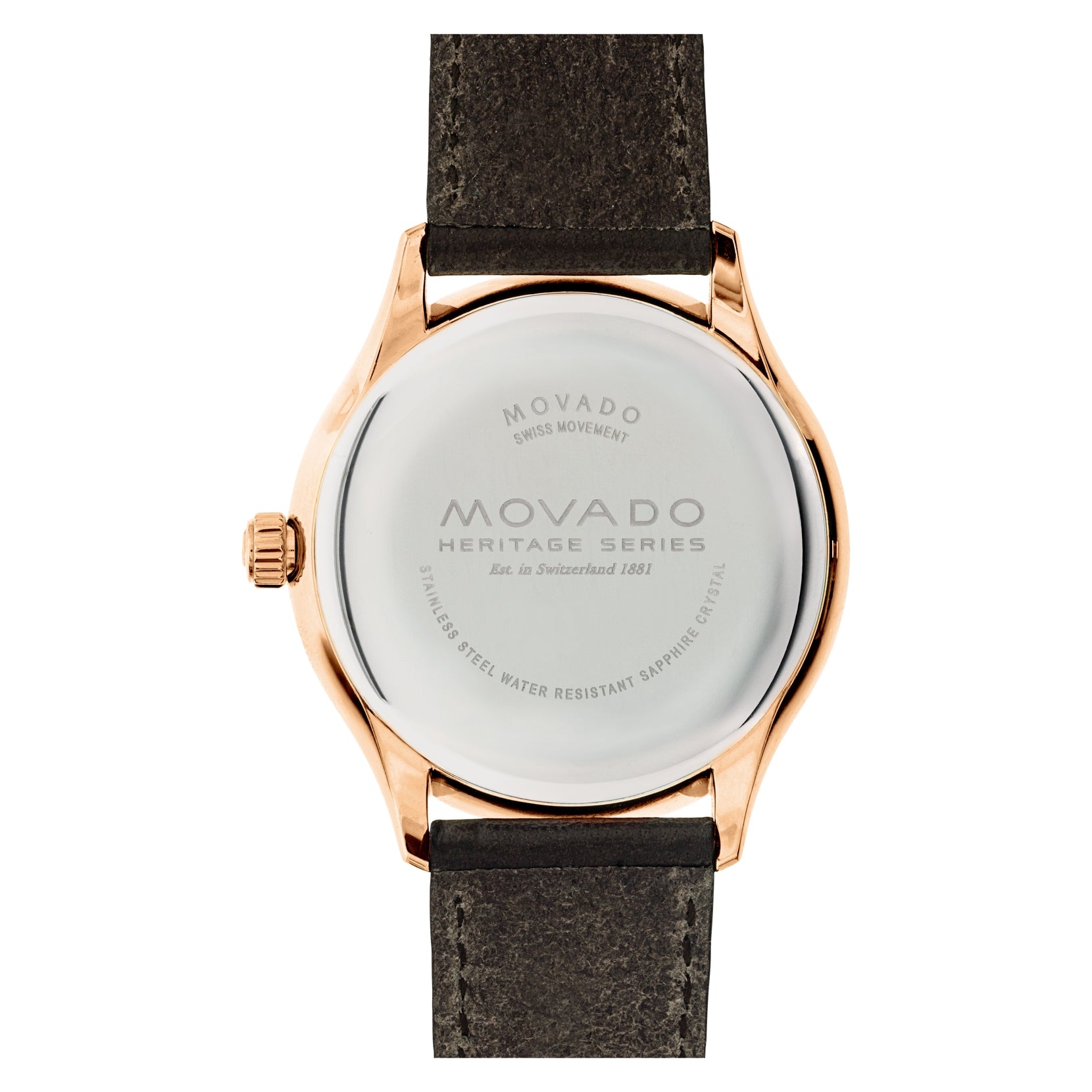 Movado Movado Heritage Quartz Black Dial Men's Watch 3650020