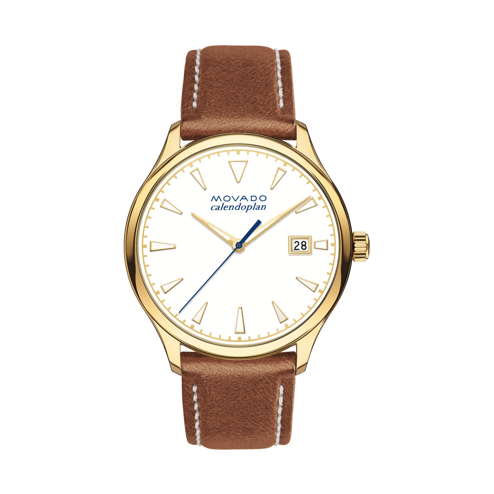 Movado Heritage Quartz White Dial Ladies Watch 3650033