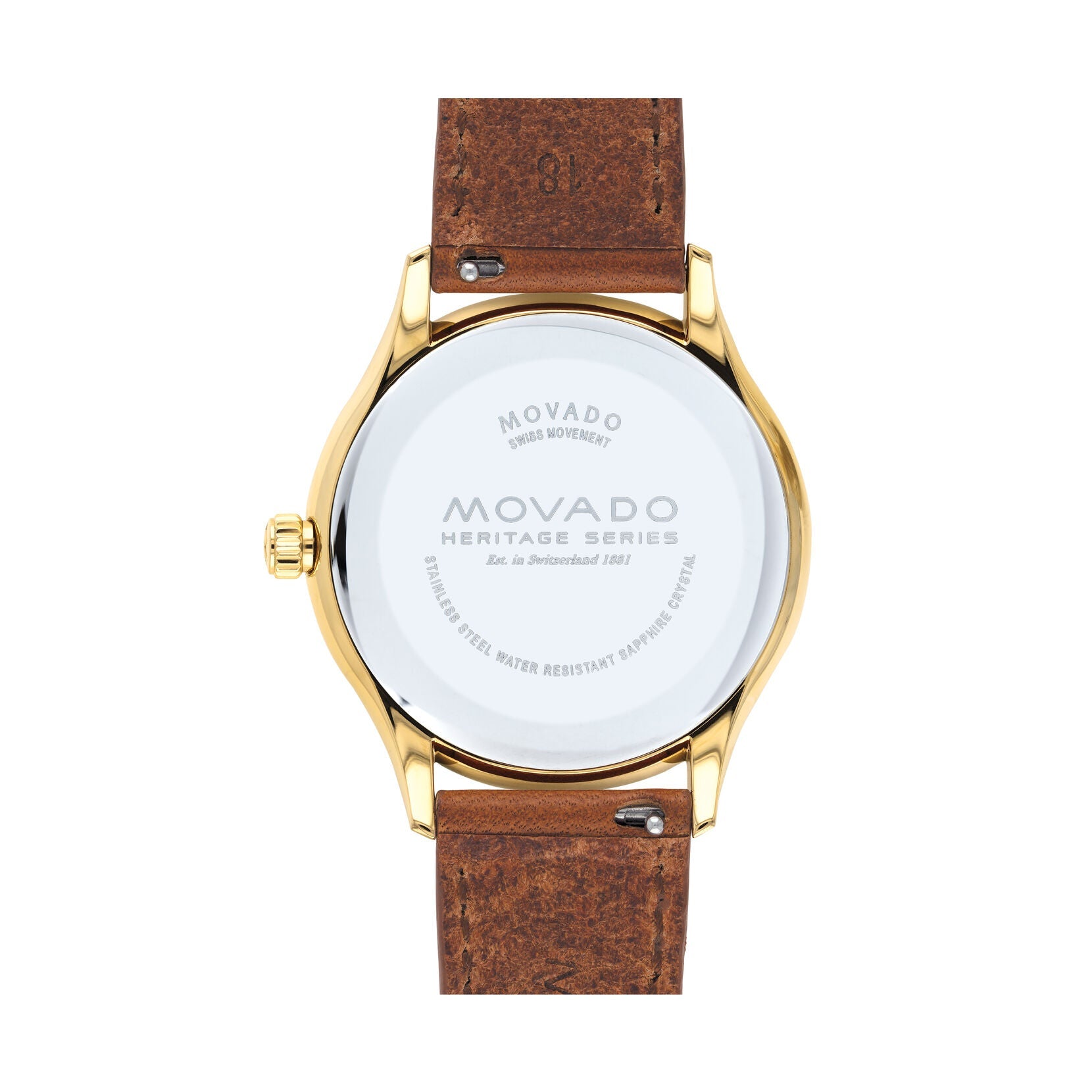 Movado Movado Heritage Quartz White Dial Ladies Watch 3650033