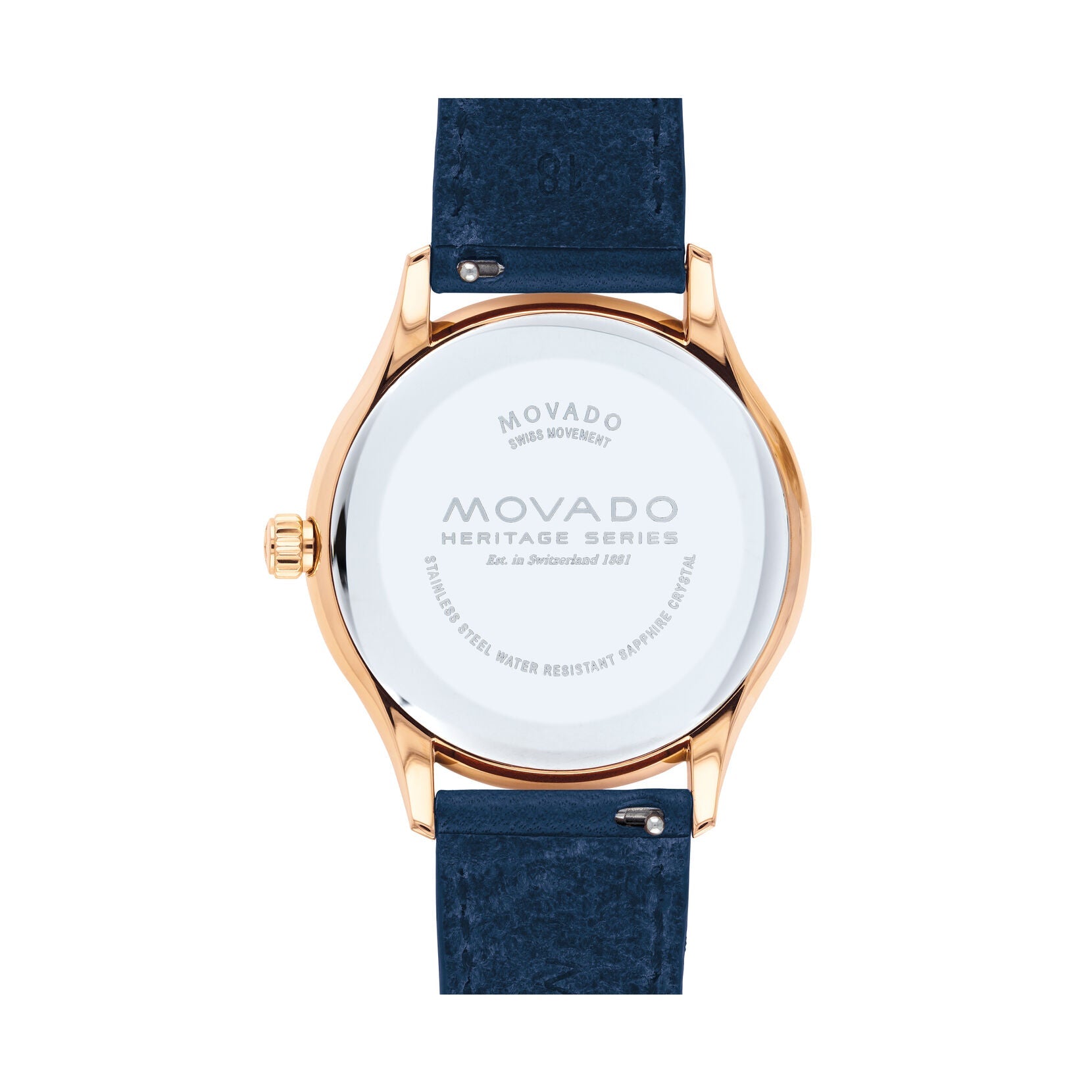 Movado Movado Heritage Quartz White Dial Ladies Watch 3650034