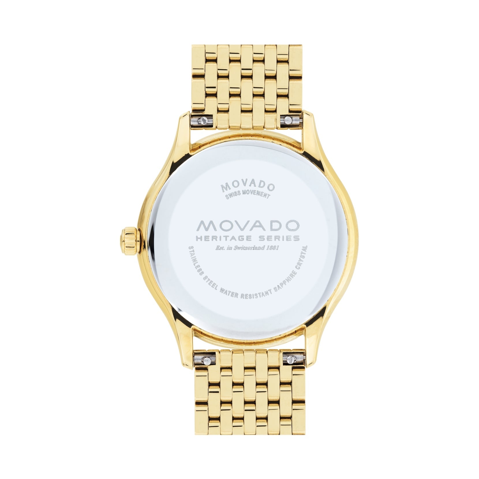 Movado Movado Heritage Calendoplan Quartz White Dial Ladies Watch 3650046