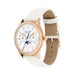 Movado Movado Heritage Quartz White Mother of Pearl Dial Ladies Watch 3650073