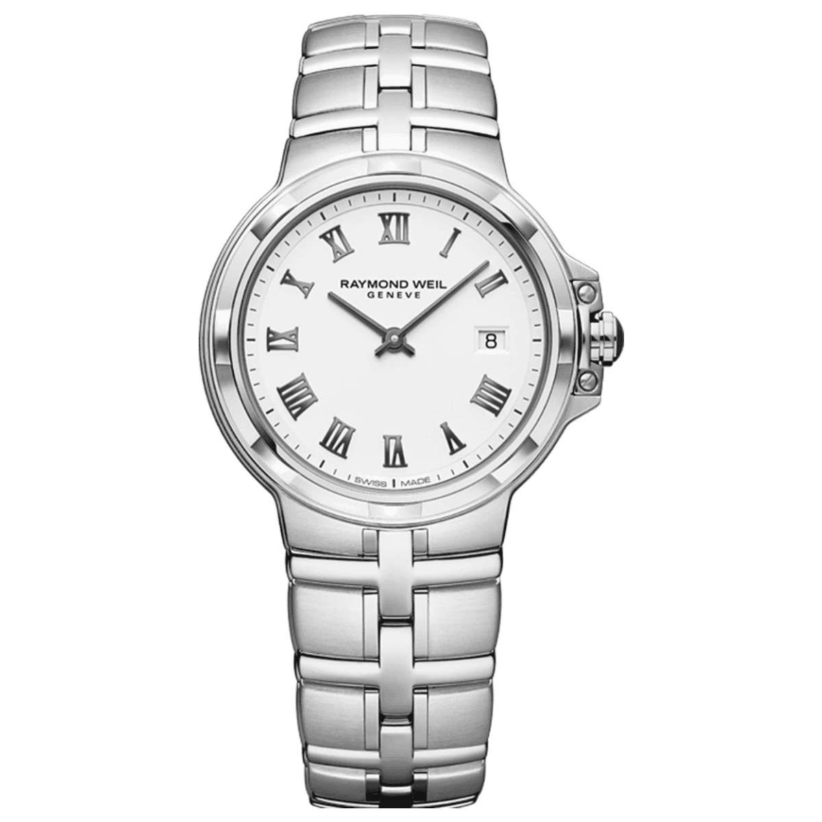 Raymond Weil Parsifal Quartz White Dial Ladies Watch 5180-ST-00300