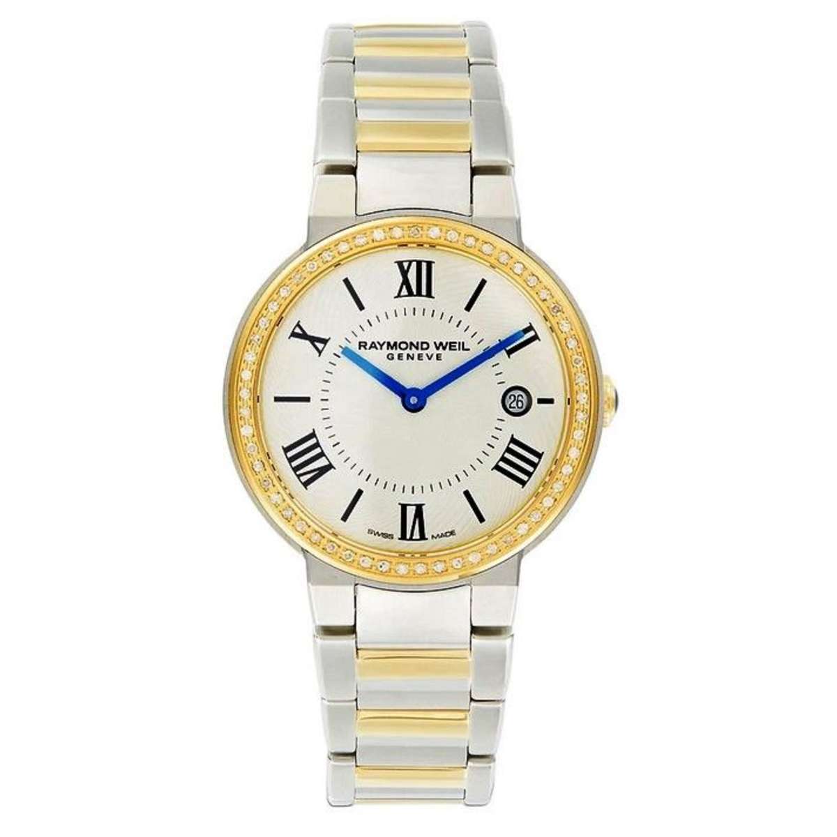 Raymond Weil Jasmine Quartz White Dial Ladies Watch 5245-SPS-00661