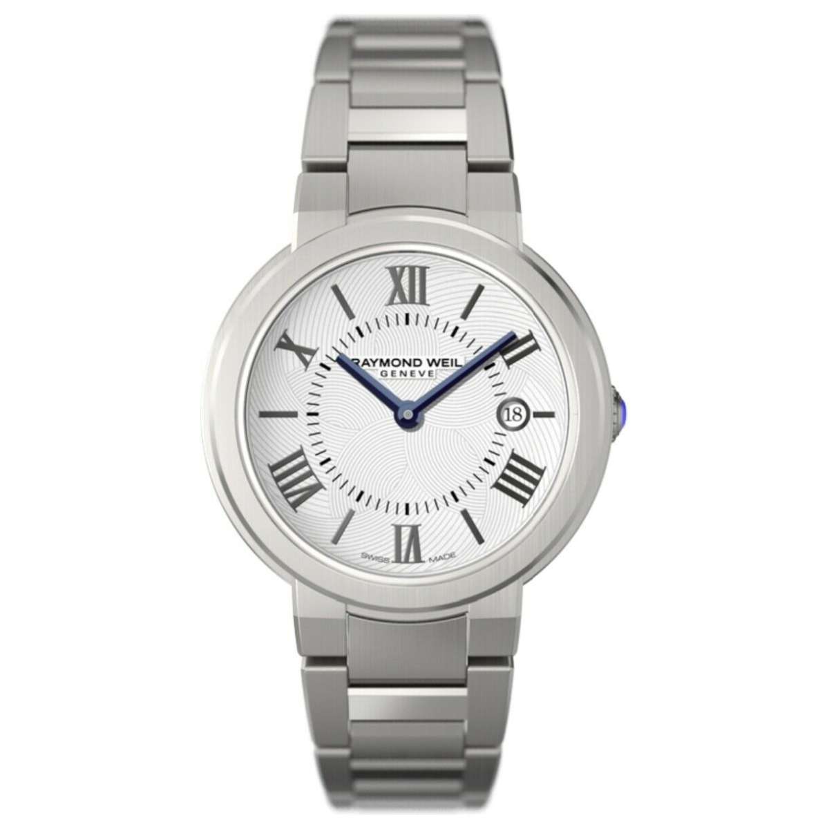 Raymond Weil Jasmine Quartz Silver Dial Ladies Watch 5245-ST-00661