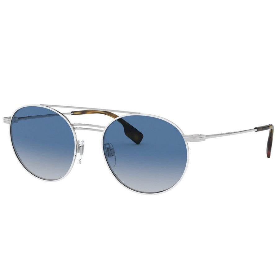 Burberry BE3109 Grey Blue Gradient Aviator Men's Sunglasses BE3109 10054L 53