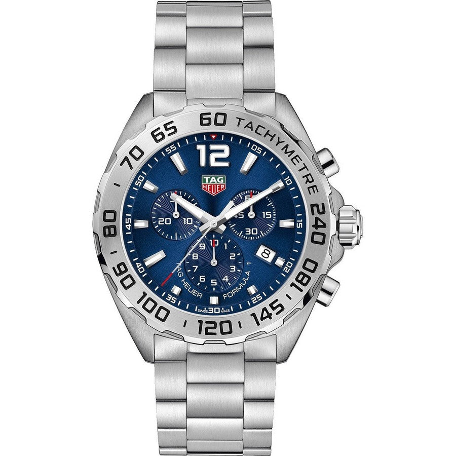 Tag Heuer Formula 1 Chronograph Blue Sunray Dial Men's Watch CAZ101K.BA0842