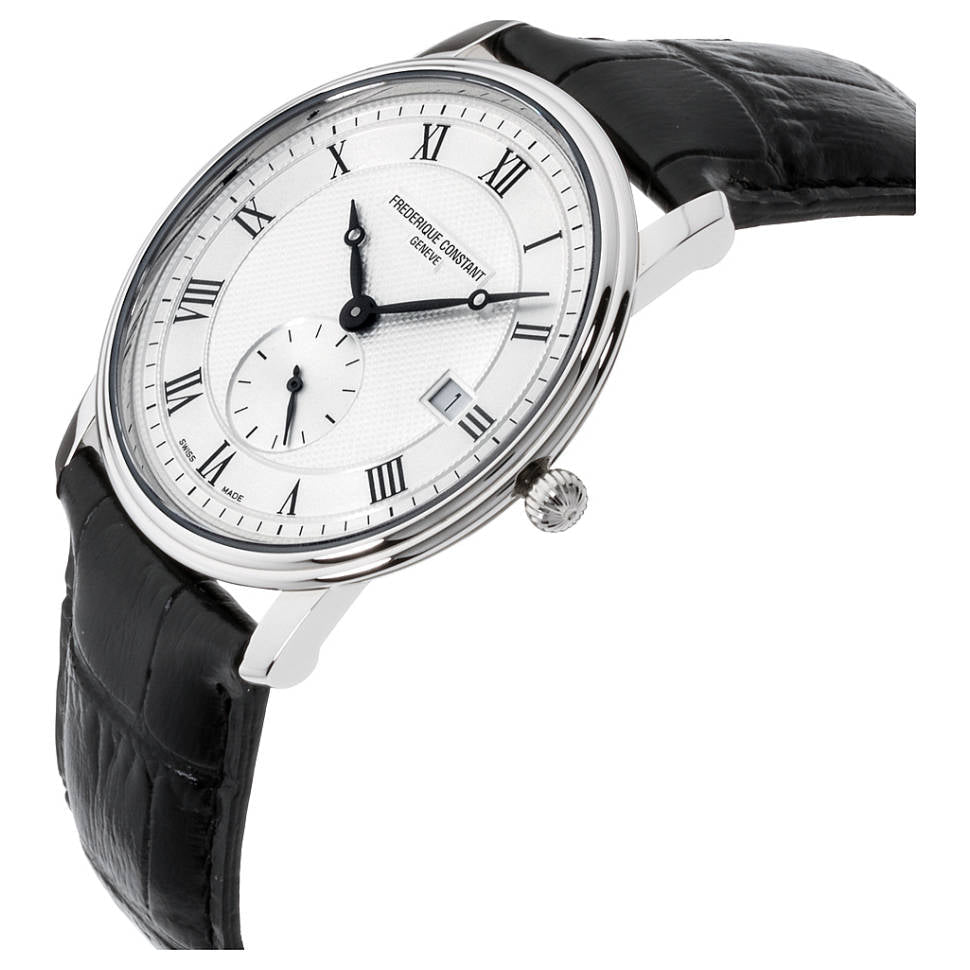 Frederique Constant Frederique Constant Classics Quartz Silver Guilloche Dial Men's Watch FC-245M5S6