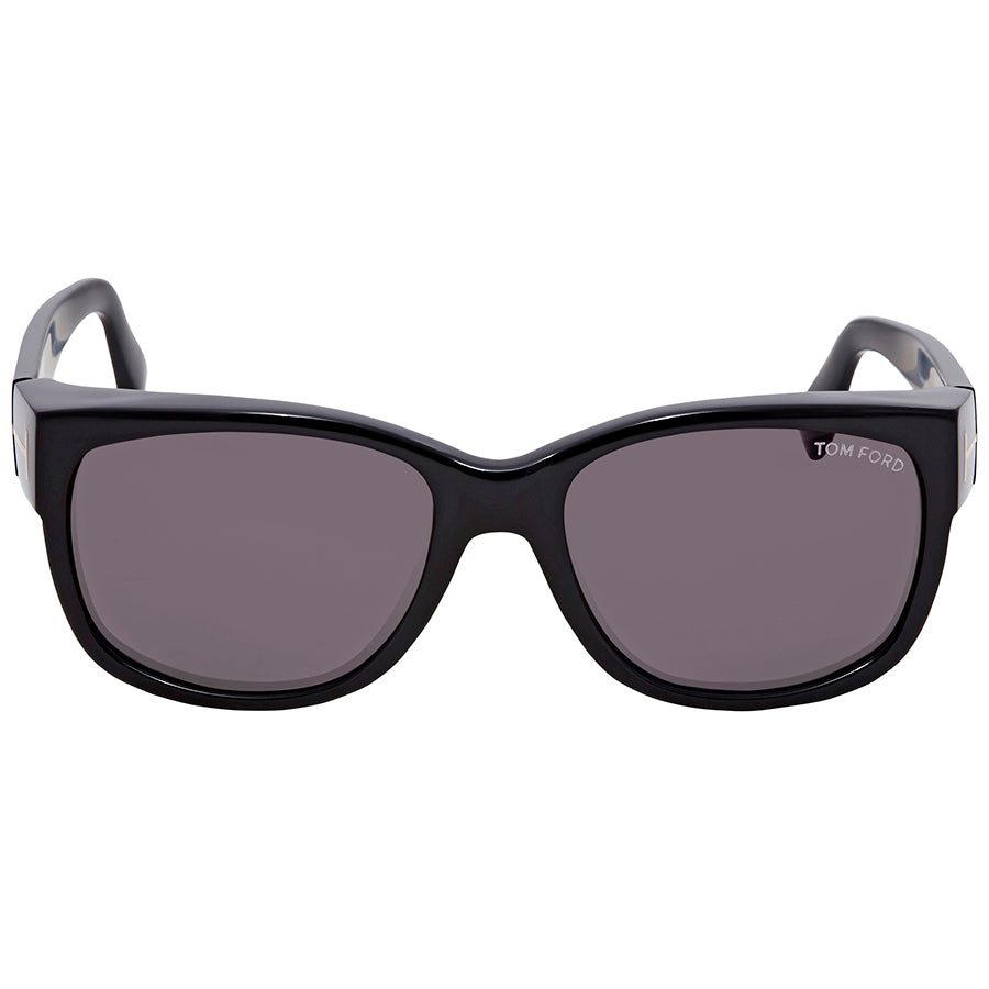 Tom Ford Carson Grey Rectangular Ladies Sunglasses FT0441 01A