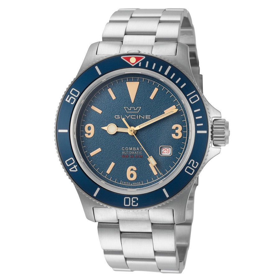 Glycine Combat Automatic Blue Dial Men's Watch GL0260