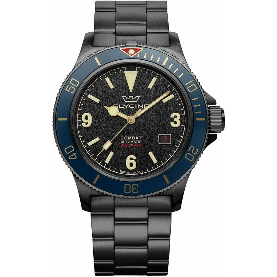 Glycine Combat Automatic Black Dial Men's Watch GL0291