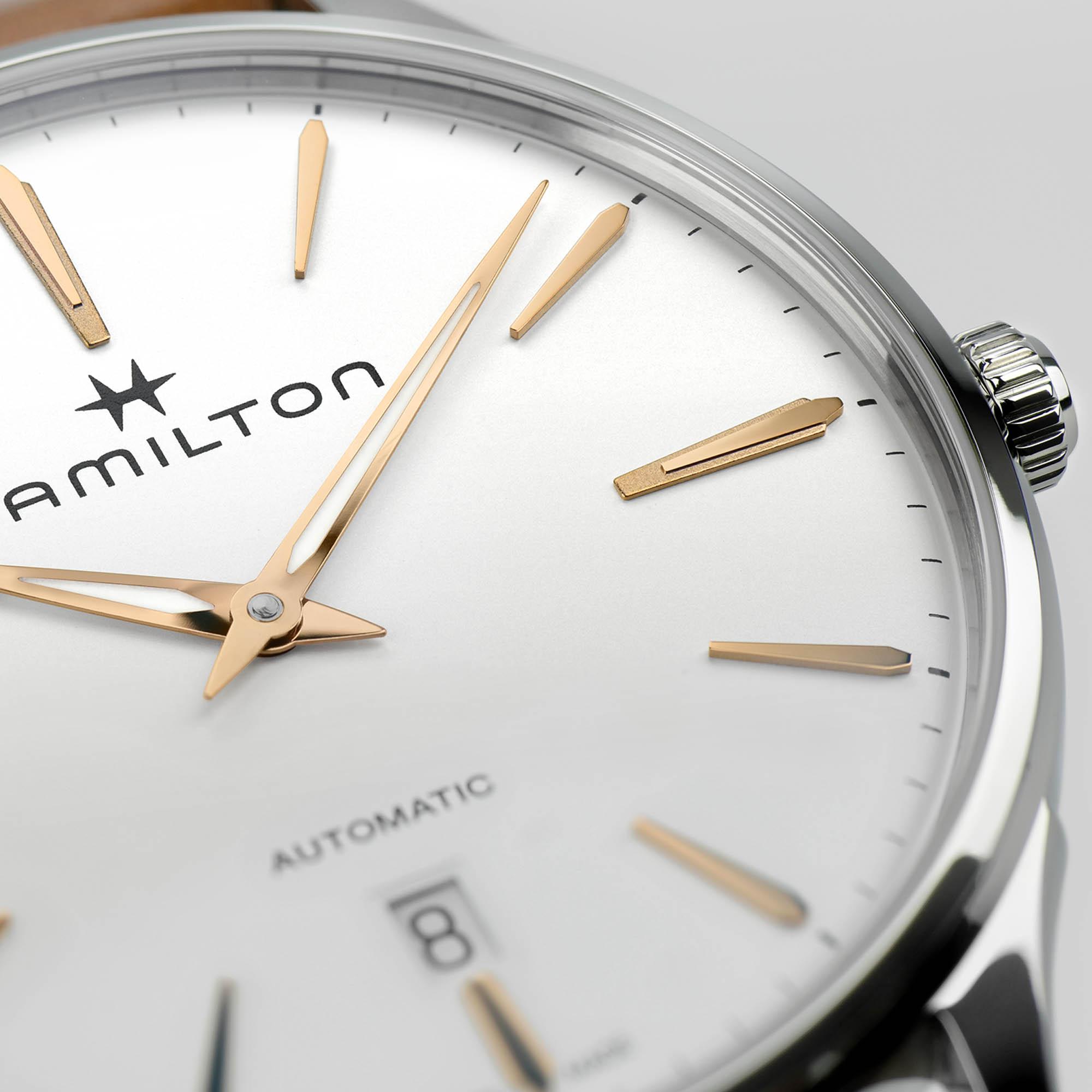 Hamilton Hamilton Jazzmaster Thinline Automatic White Dial Men's Watch H38525512