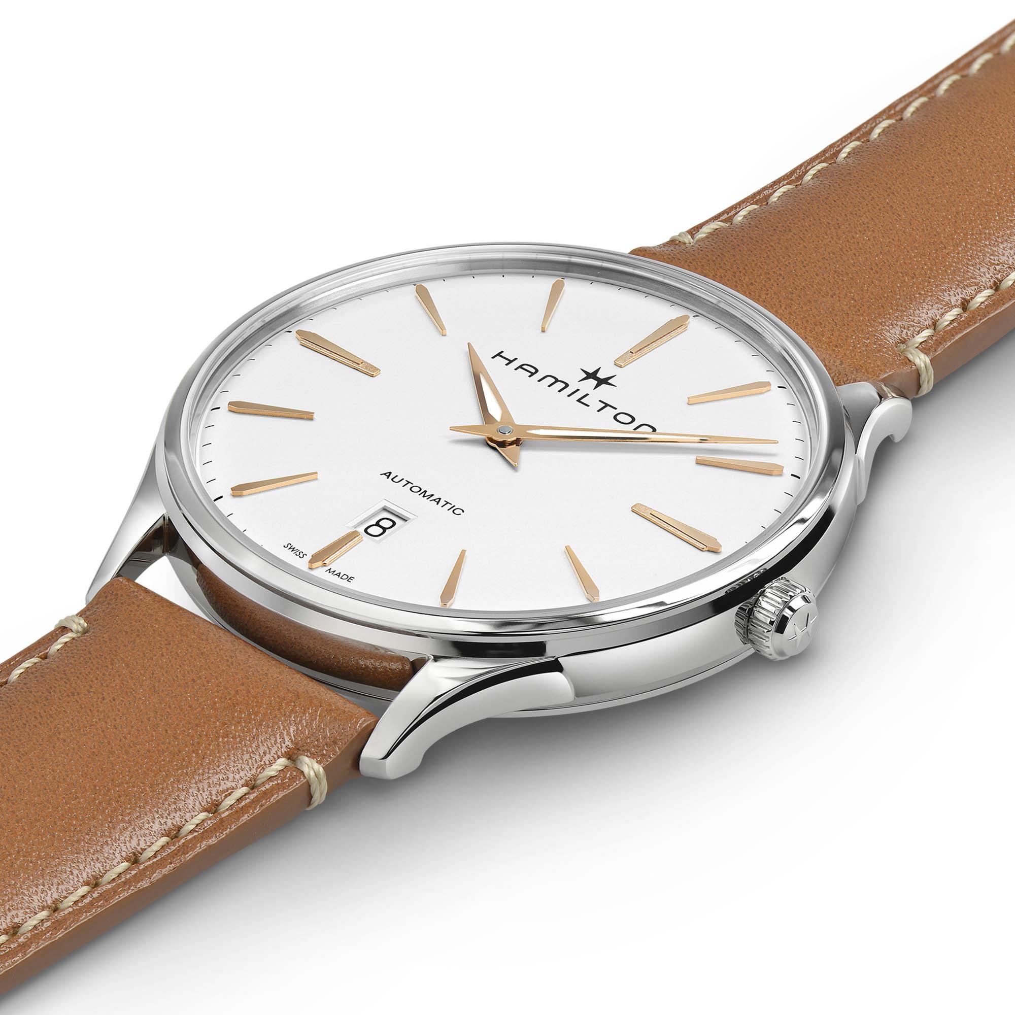 Hamilton Hamilton Jazzmaster Thinline Automatic White Dial Men's Watch H38525512