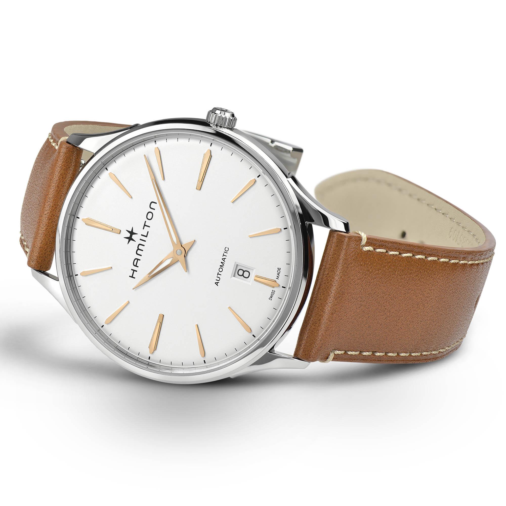 Hamilton Hamilton Jazzmaster Thinline Automatic White Dial Men's Watch H38525512