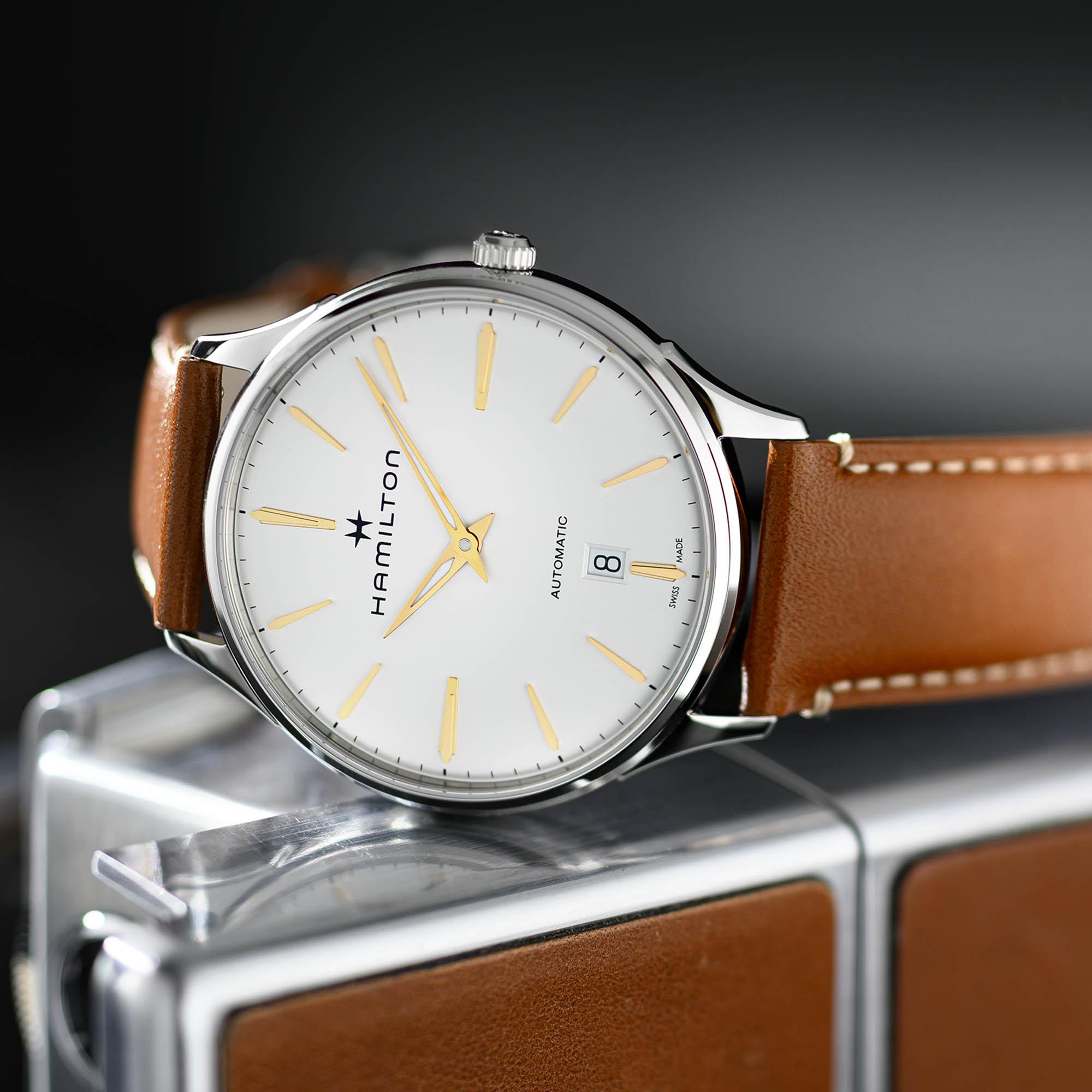 Hamilton Hamilton Jazzmaster Thinline Automatic White Dial Men's Watch H38525512