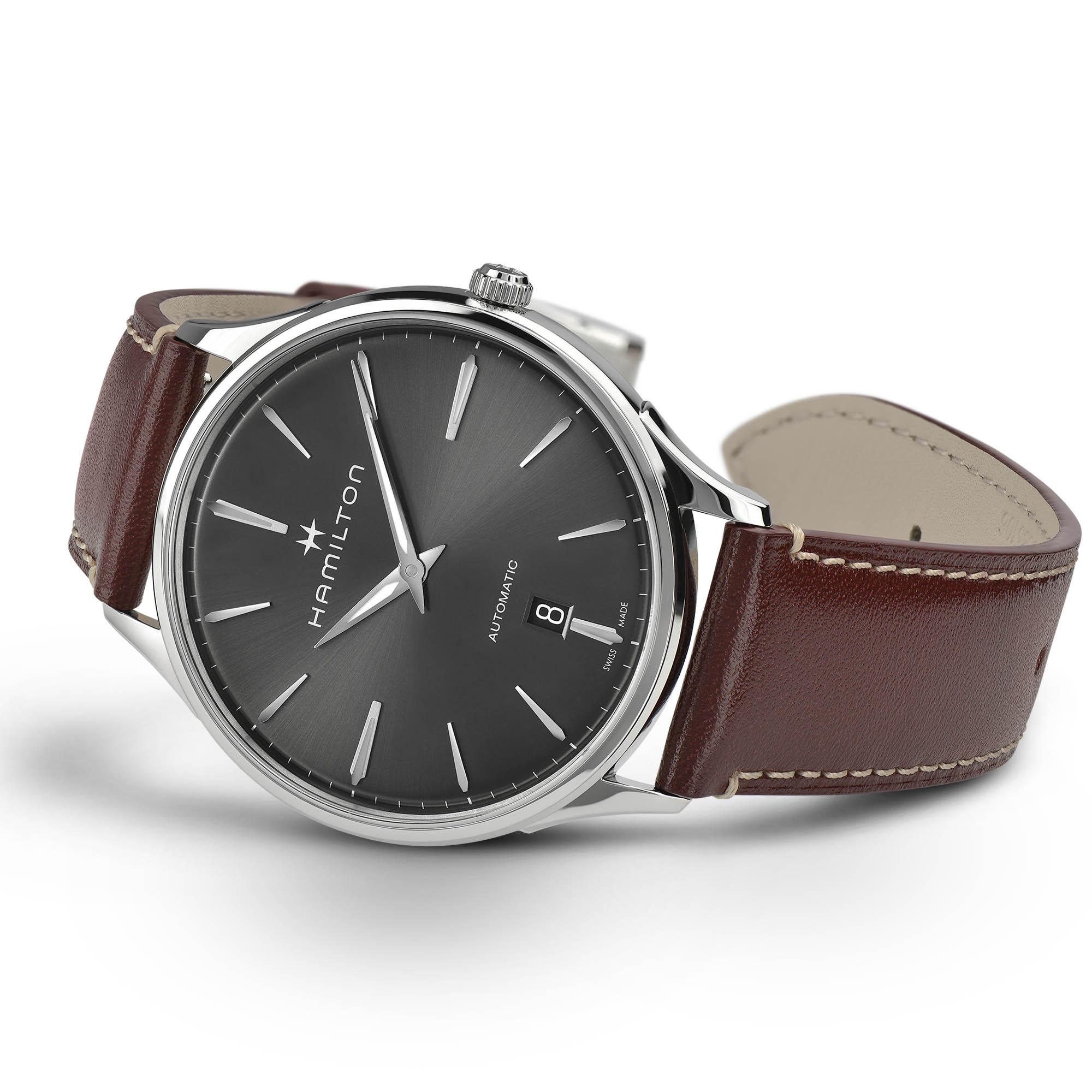 Hamilton Hamilton Jazzmaster Thinline Automatic Grey Dial Men's Watch H38525881