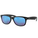 Ray-Ban Ray-Ban Wayfarer Blue Mirrored Mirrored Wayfarer Men's Sunglasses RB2132 622/17 55