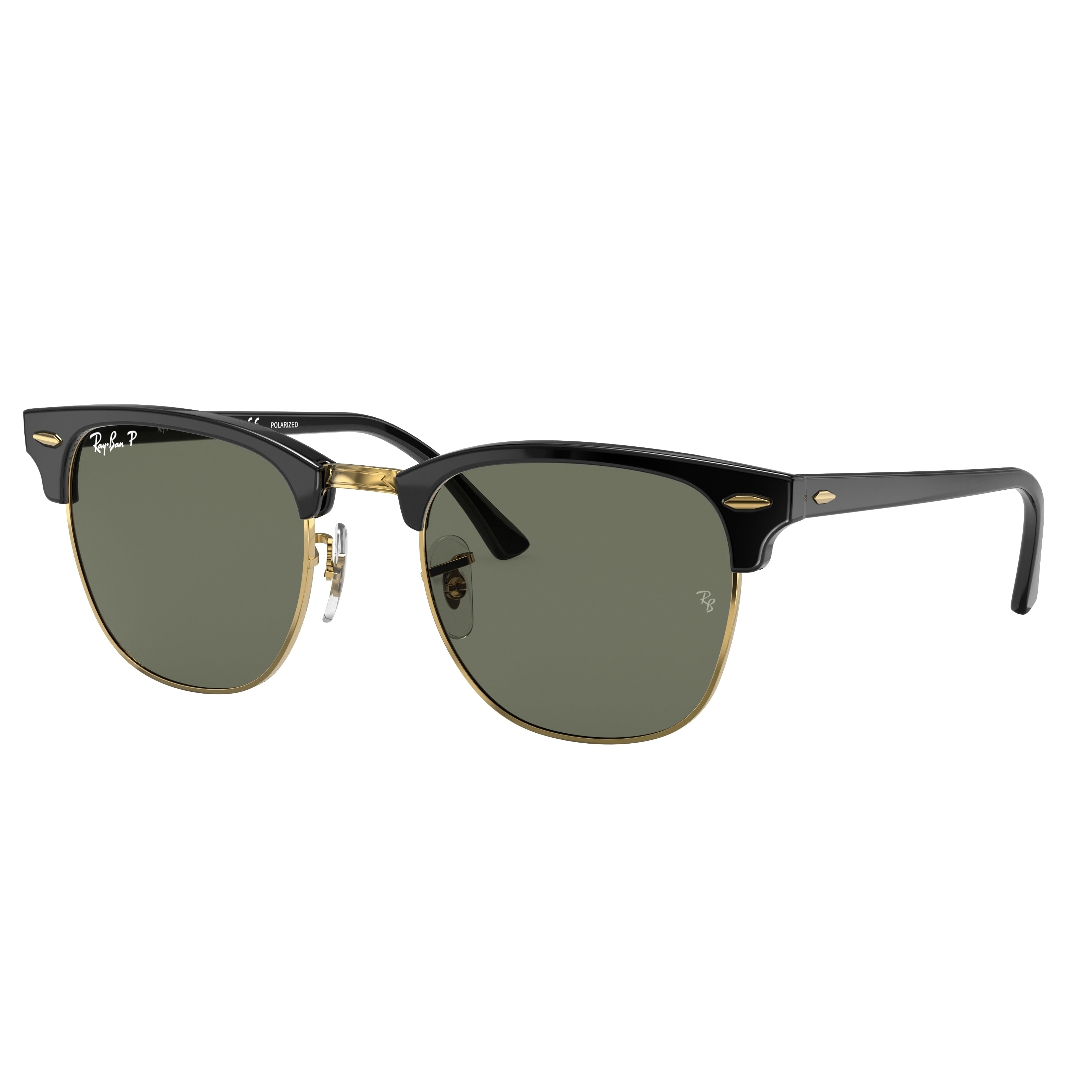 Ray-Ban Ray-Ban Clubmaster Classic Green Classic G-15 Square Unisex Sunglasses RB3016 901/58 49