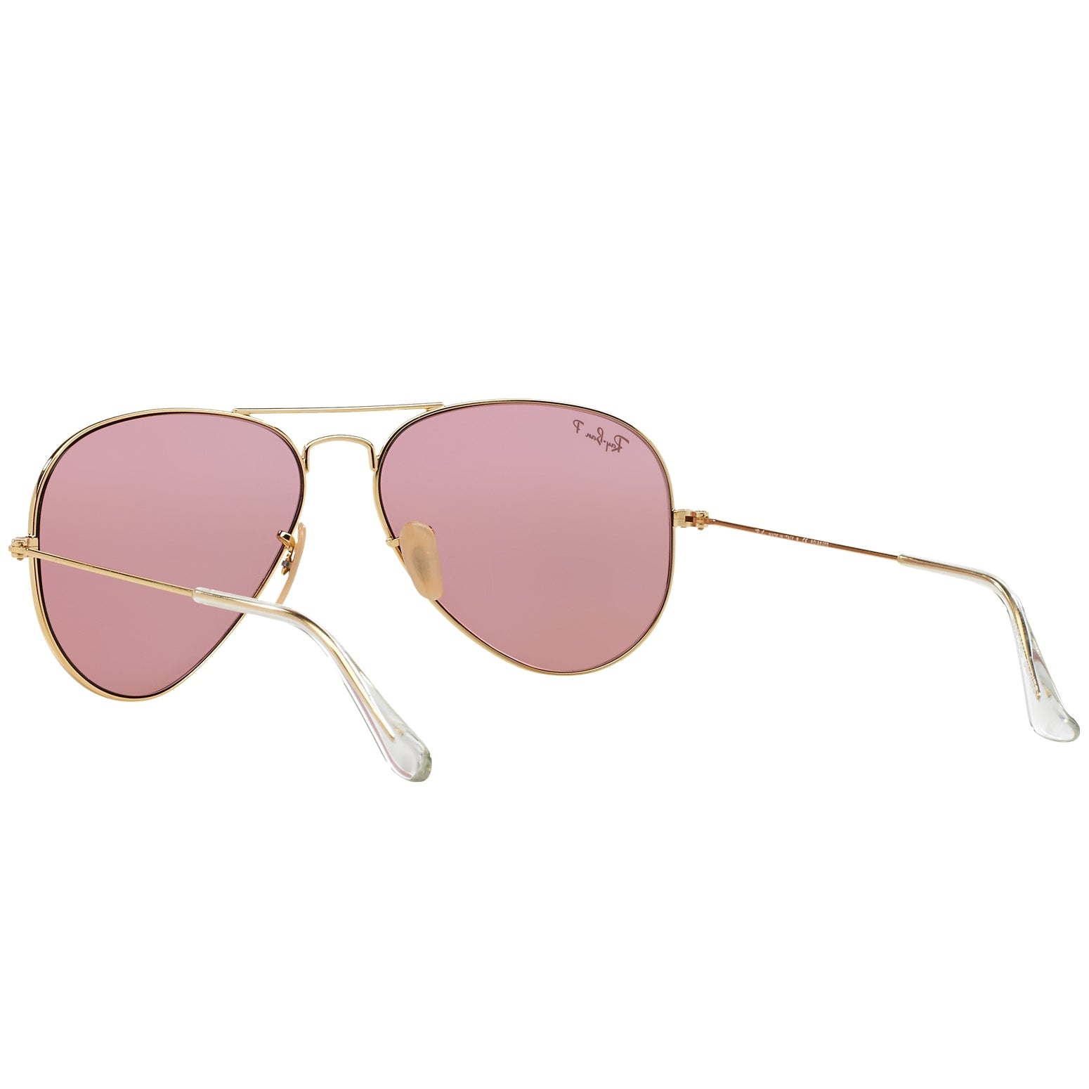 Ray-Ban Ray-Ban Aviator Classic Polarized Pink Legend Polarized Aviator/Pilot Unisex Sunglasses RB3025 001/15 58