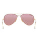 Ray-Ban Ray-Ban Aviator Classic Polarized Pink Legend Polarized Aviator/Pilot Unisex Sunglasses RB3025 001/15 58