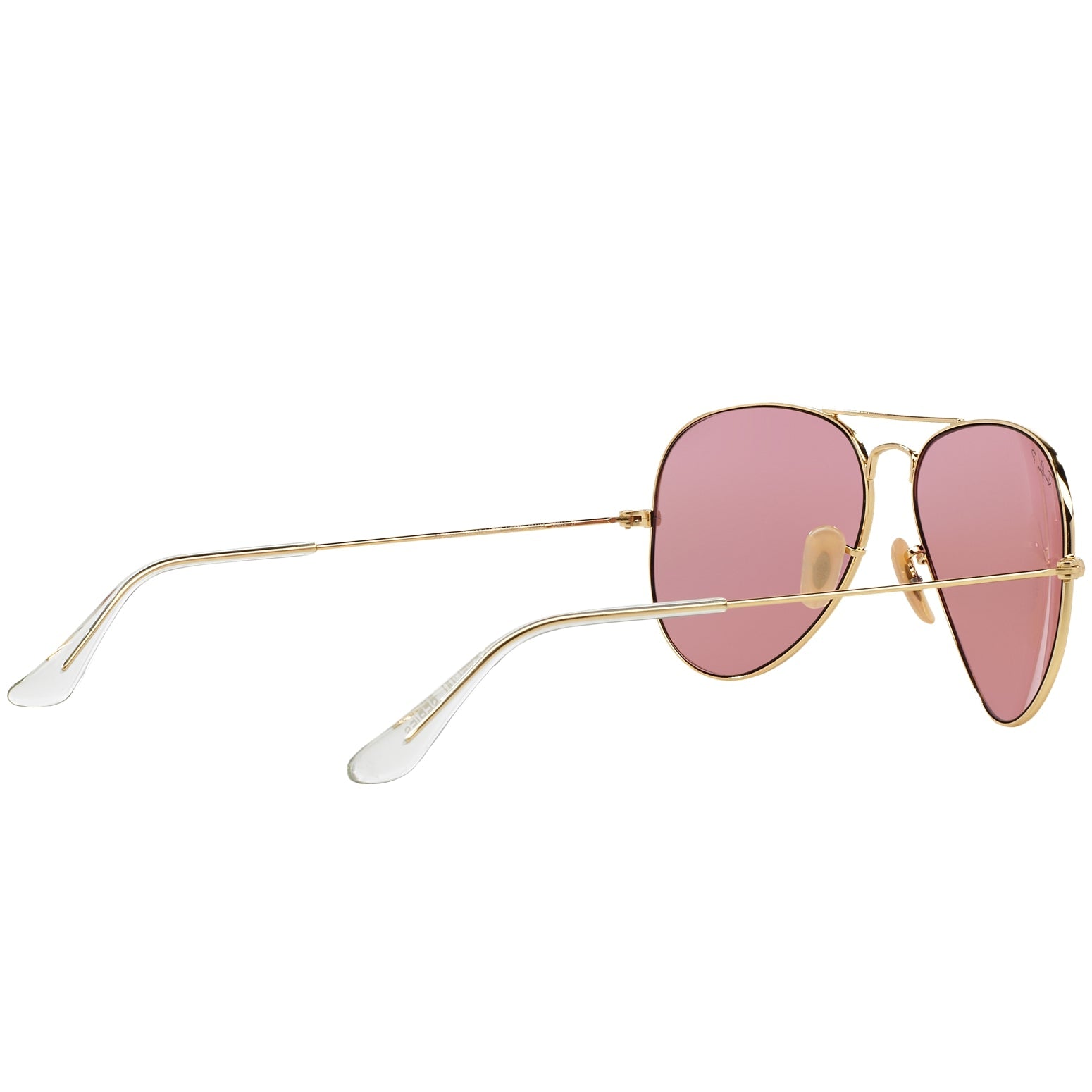 Ray-Ban Ray-Ban Aviator Classic Polarized Pink Legend Polarized Aviator/Pilot Unisex Sunglasses RB3025 001/15 58