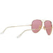 Ray-Ban Ray-Ban Aviator Classic Polarized Pink Legend Polarized Aviator/Pilot Unisex Sunglasses RB3025 001/15 58