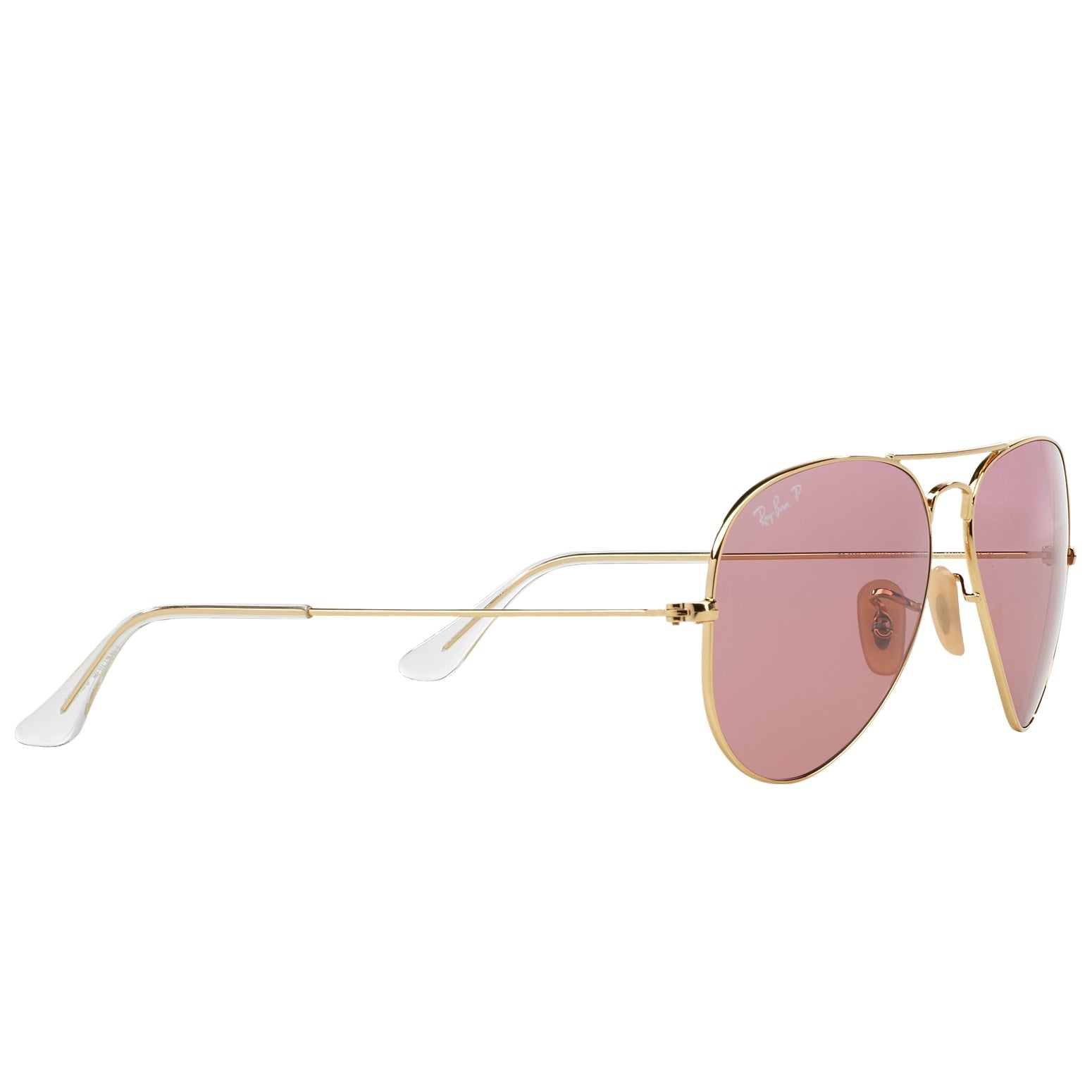 Ray-Ban Ray-Ban Aviator Classic Polarized Pink Legend Polarized Aviator/Pilot Unisex Sunglasses RB3025 001/15 58