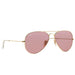 Ray-Ban Ray-Ban Aviator Classic Polarized Pink Legend Polarized Aviator/Pilot Unisex Sunglasses RB3025 001/15 58