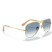 Ray-Ban Ray-Ban Aviator Light Blue Gradient Gradient Aviator/Pilot Men's Sunglasses RB3025 001/3F 58