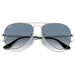 Ray-Ban Ray-Ban Aviator Light Blue Gradient Gradient Aviator/Pilot Men's Sunglasses RB3025 003/3F 62