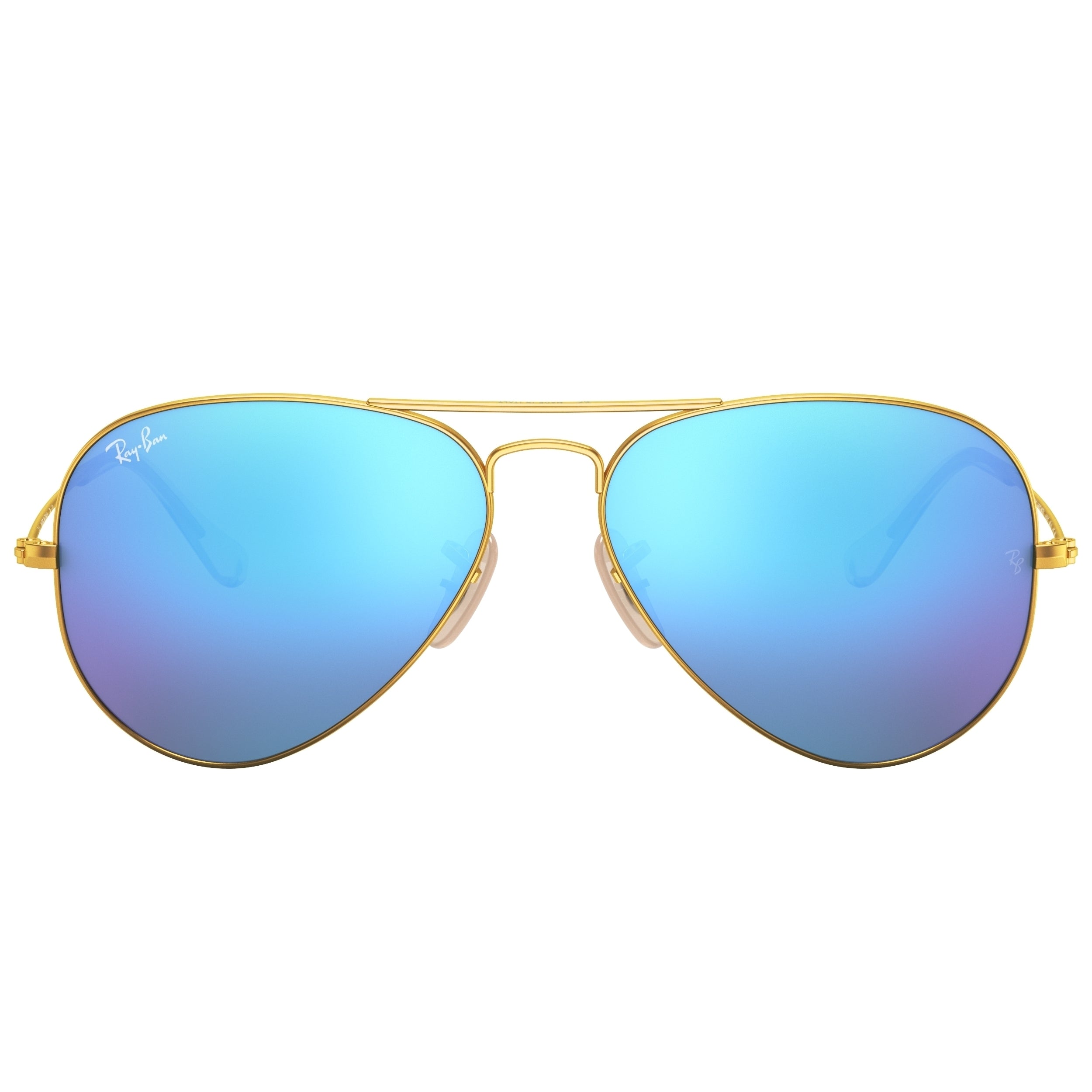 Ray-Ban Aviator Flash Lenses Blue Flash Pilot Unisex Sunglasses RB3025 112/17 62